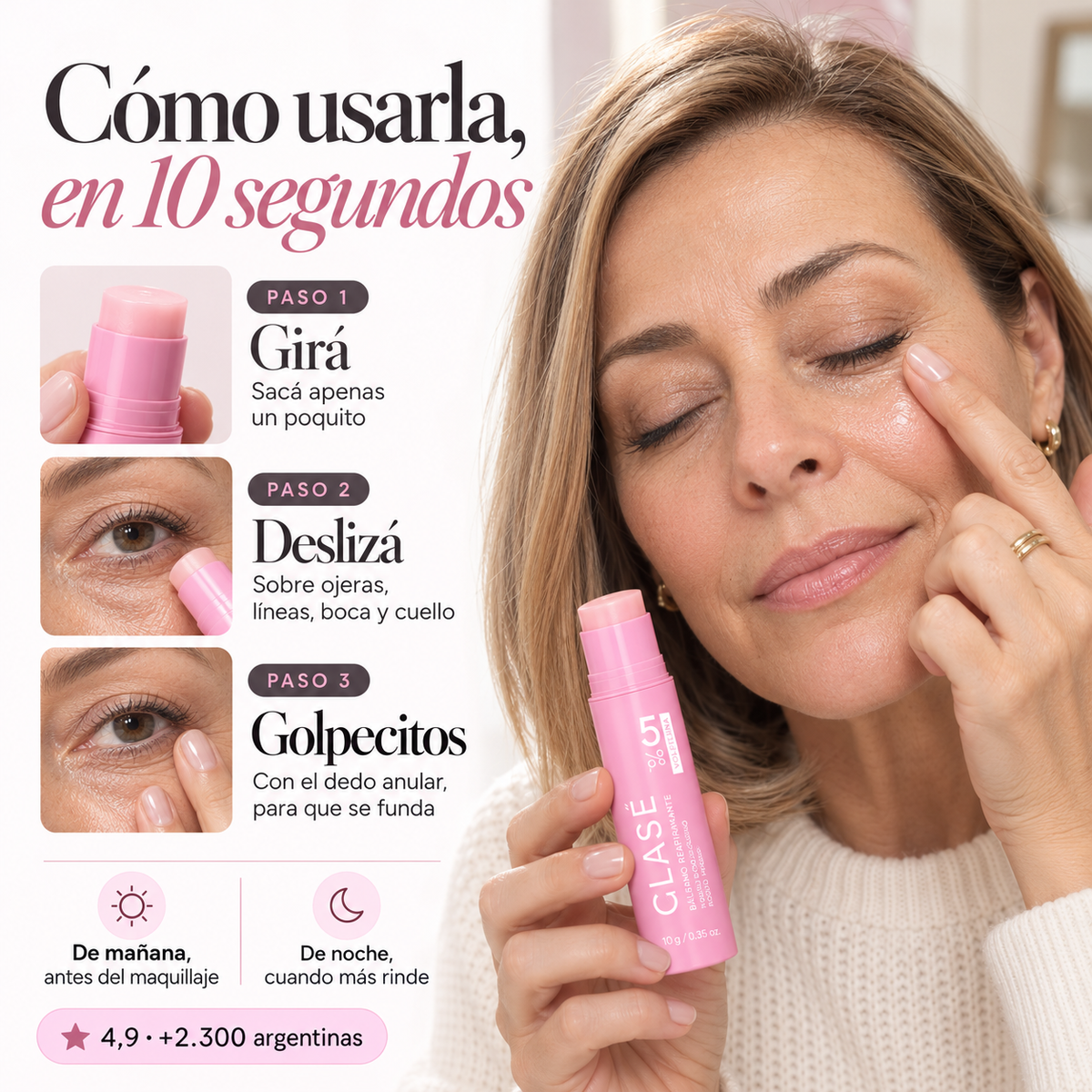 GLASÉ – Bálsamo coreano que rellena ojeras y líneas al instante